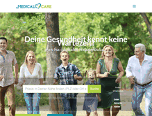 Tablet Screenshot of mymedicalcare.net